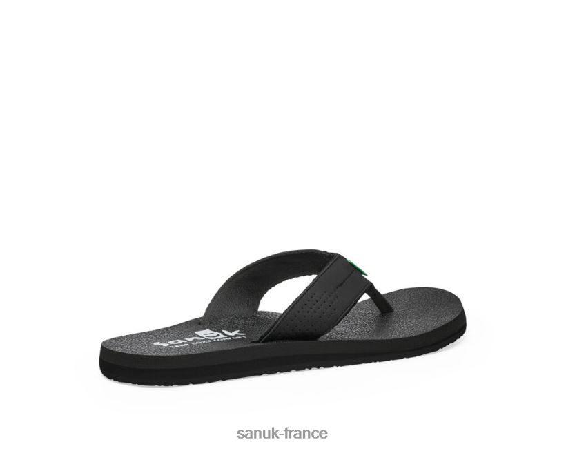 6V4JT0177 noir Sanuk dessous de verre confortable pour la bière