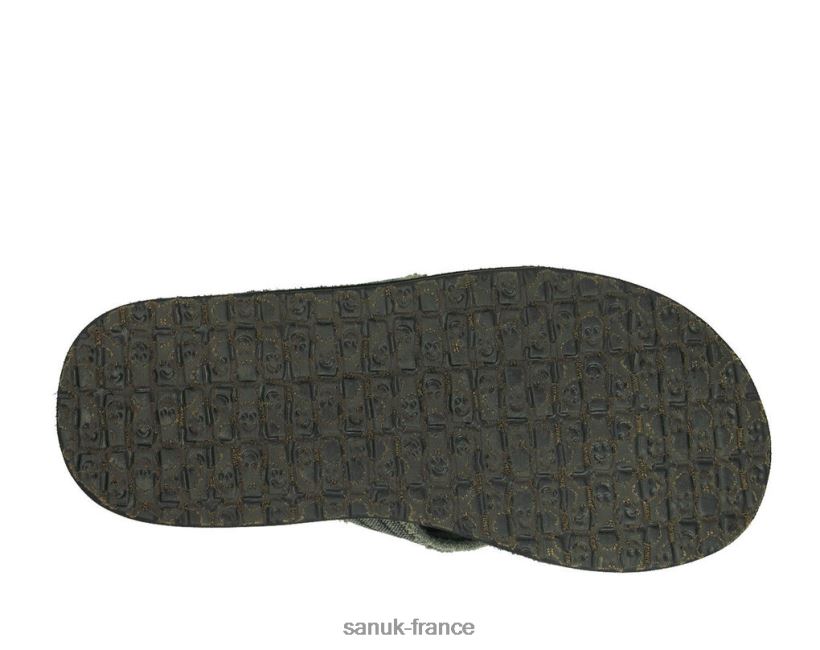 6V4JT0188 charbon Sanuk pas peur