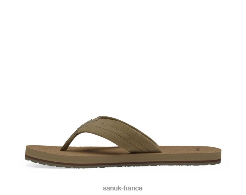 6V4JT0193 bronzer Sanuk bière confortable stacker daim