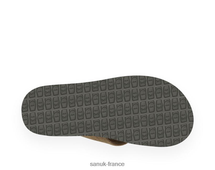 6V4JT0193 bronzer Sanuk bière confortable stacker daim