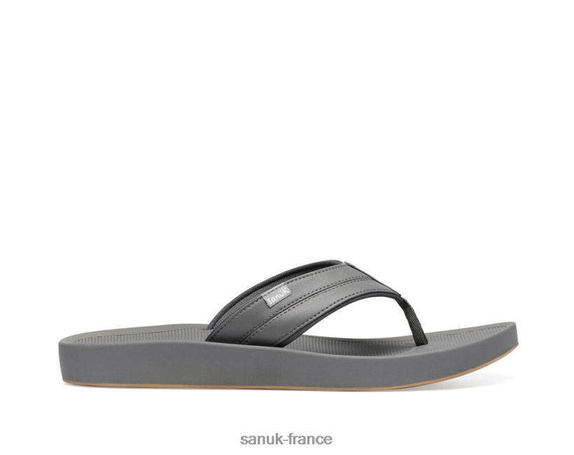 6V4JT0194 gris Sanuk tapis de yoga cosmique