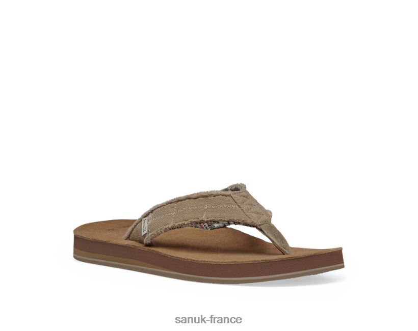 6V4JT0202 naturel Sanuk pas peur