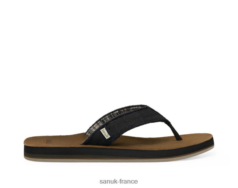 6V4JT0203 noir Sanuk pas peur