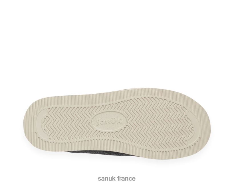 6V4JT0212 gris foncé Sanuk ambiance cosy low sm laine