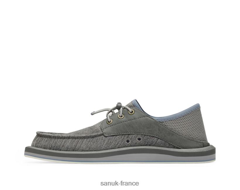 6V4JT0213 gris Sanuk rue boatie