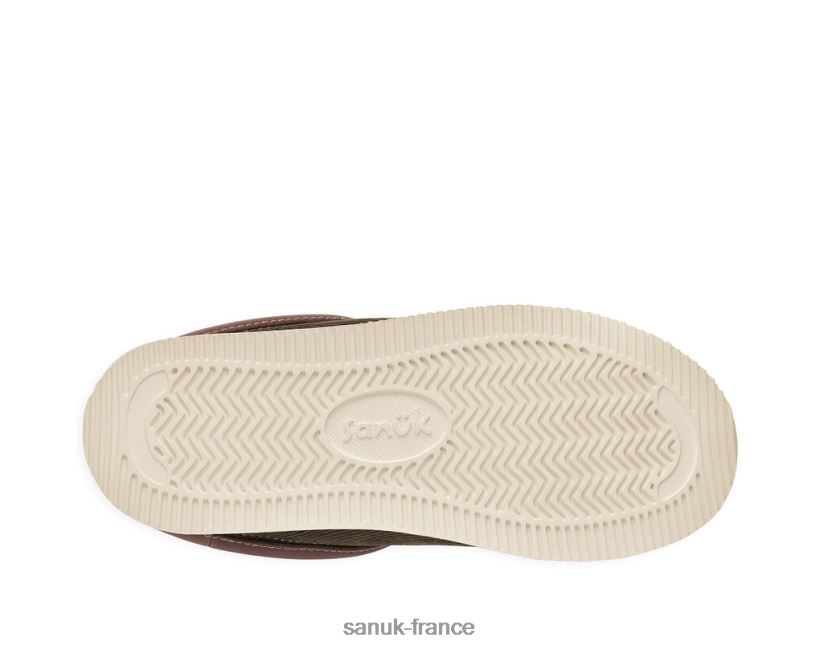 6V4JT0217 macadam Sanuk ambiance confortable pantoufle sm x reconnaissant mort